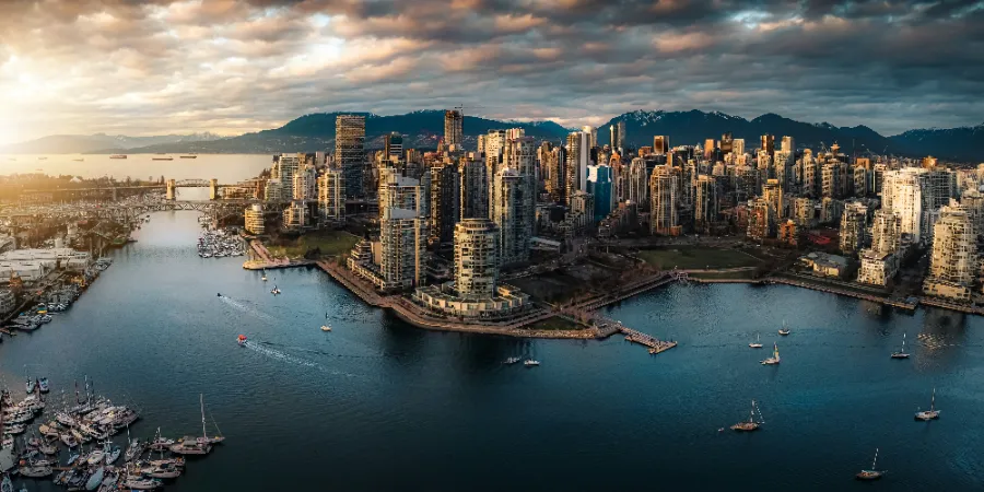 Vancouver, BC skyline