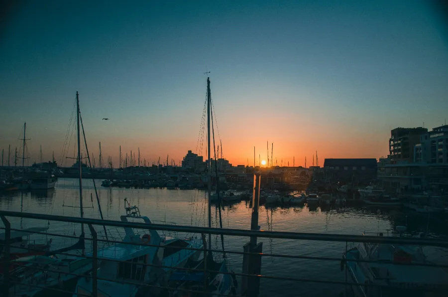 Larnaca, Cyprus marina
